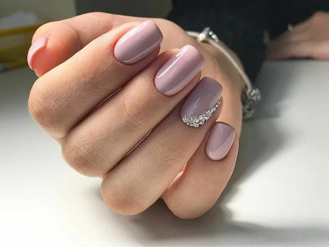 Пудровый маникюр фото Идеи дизайна ногтей (@josiej.moore) * Instagram photos and videos Popular nail d