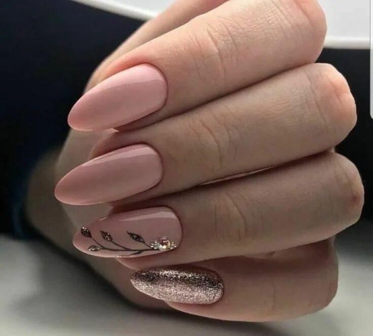 Пудровый маникюр на короткие Розовый маникюр Short acrylic nails, Fire nails, Classy acrylic nails