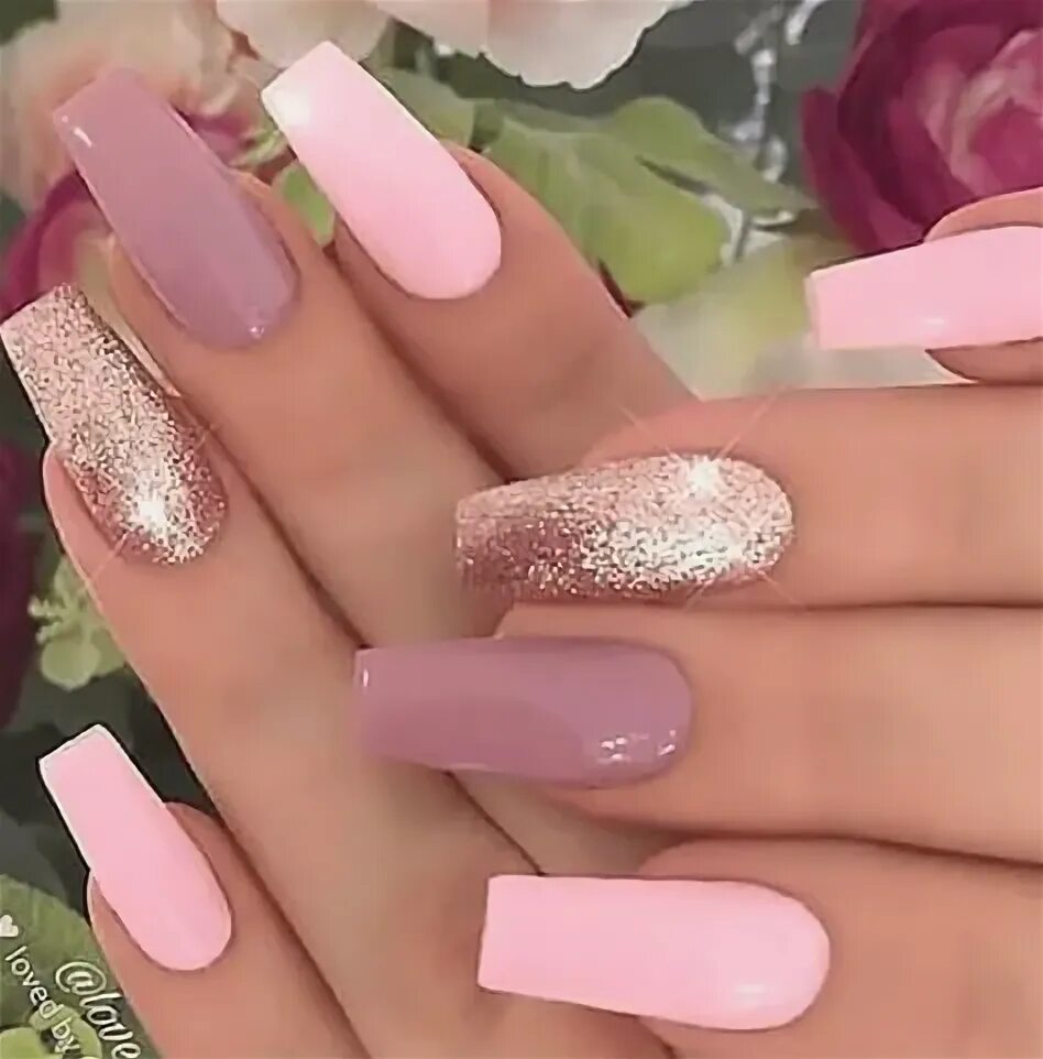 Пудровый маникюр с дизайном 900+ EVERYTHING Nails ideas in 2021 nails, nail designs, pretty nails