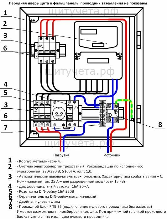 Пуэ 10 03 комфорт схема подключения Схема подключения электричества в доме - Bec39