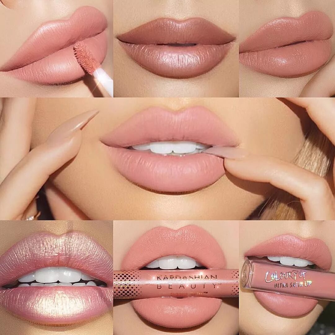 Пухлые губы с помощью макияжа Instagram post by Jade Marie * Jul 30, 2016 at 12:03am UTC Lipstick, Lipstick ki