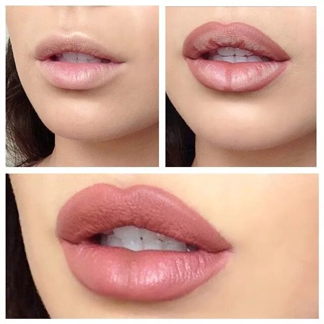 Пухлые губы с помощью макияжа How to amplify lips Bigger lips makeup, Lip makeup tutorial, Lip makeup