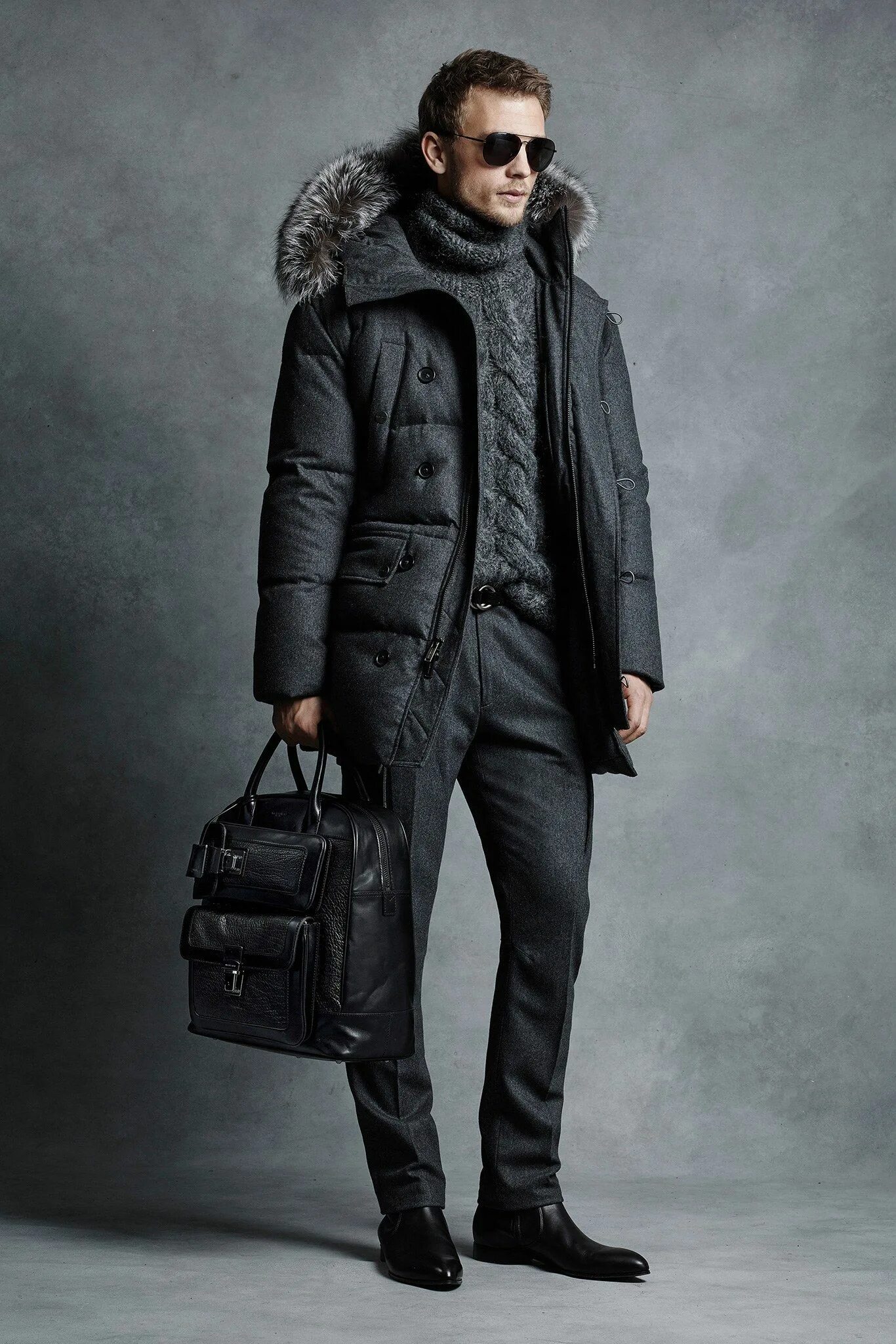 Пуховик мужской деловой стиль Michael Kors Collection Fall 2015 Menswear Fashion Show Mens winter fashion, Win