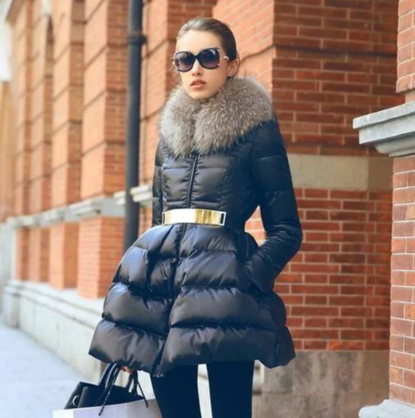 Пуховик женский зима фото Prase Swan Down Winter Jacket -Women for Sale in Los Angeles, CA - OfferUp Winte