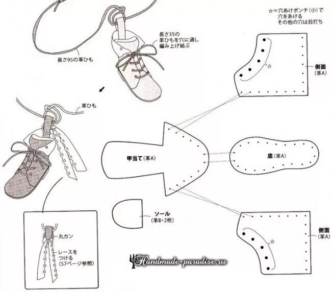 Пулены для куклы выкройка Обувь и сумки из кожи для кукол. Шаблоны in 2024 Doll shoe patterns, Sewing doll