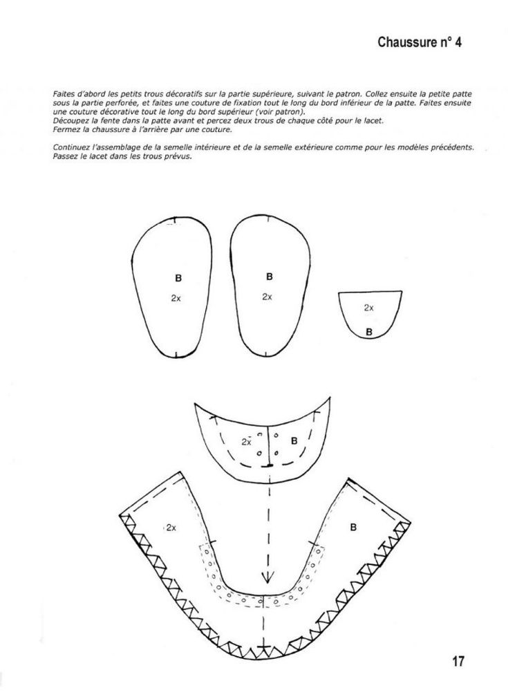 Пулены для куклы выкройка Кукольная обувь с выкройками Выкройки, Кукольная обувь, Обувь