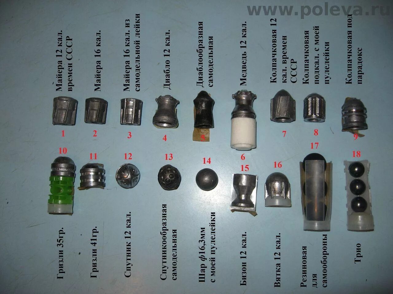 Пули 12 калибра виды фото 06.12.15 Новый альбом