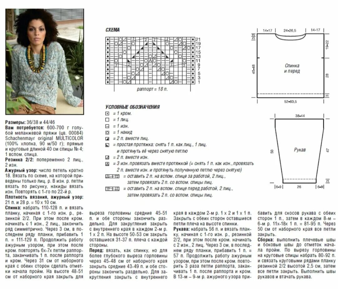 Пуловер спицы со схемами Модели тёплых кофточек. Вяжем с Надеждой. Дзен