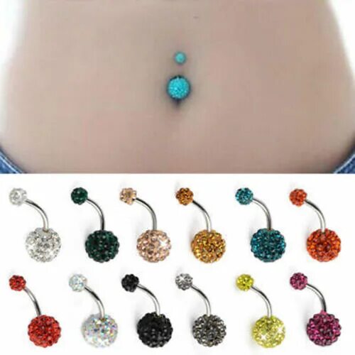 Пупочный камень фото Faux Body Piercing Jewelry Navel Clip on Belly Button Rings Fake Belly Piercing 