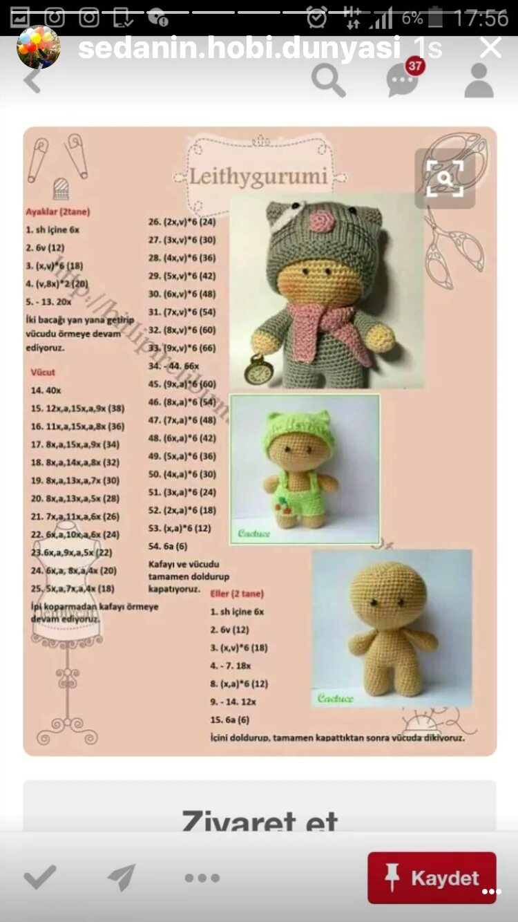 Пупсы крючком схемы с описанием Pin on Amigurumi Knitting patterns toys, Crochet dolls, Crochet dolls free patte