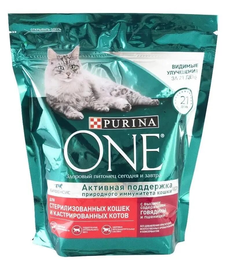 Пурина для кошек фото Корм сухой для кошек PURINA ONE, 1,5 кг - купить с доставкой по выгодным ценам в