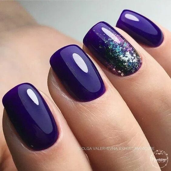 Пурпурный маникюр 2024 фото 50 Summer Nail Art Design Ideas 2019 Clotee.com Purple gel nails, Bride nails, P