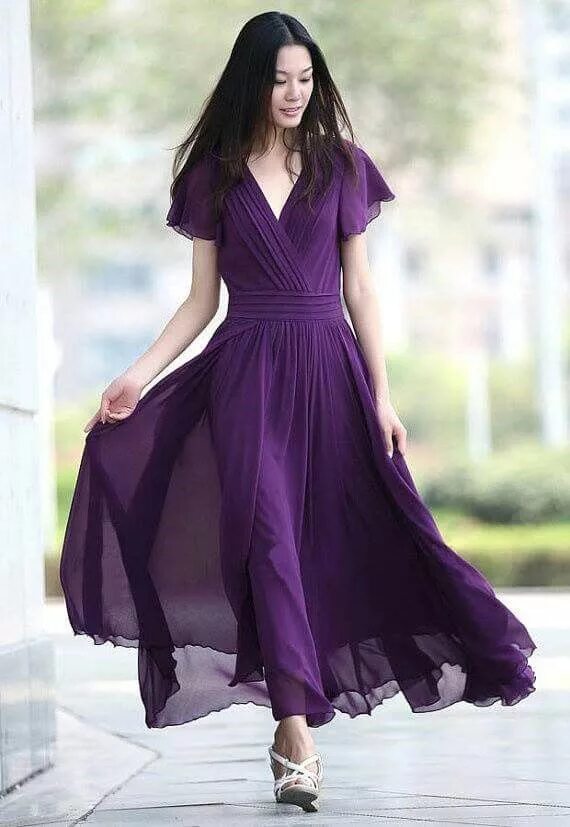 Пурпурный цвет фото в одежде Pin by PoliArte Studio on Bohen style Purple fashion, Dresses, Purple dress