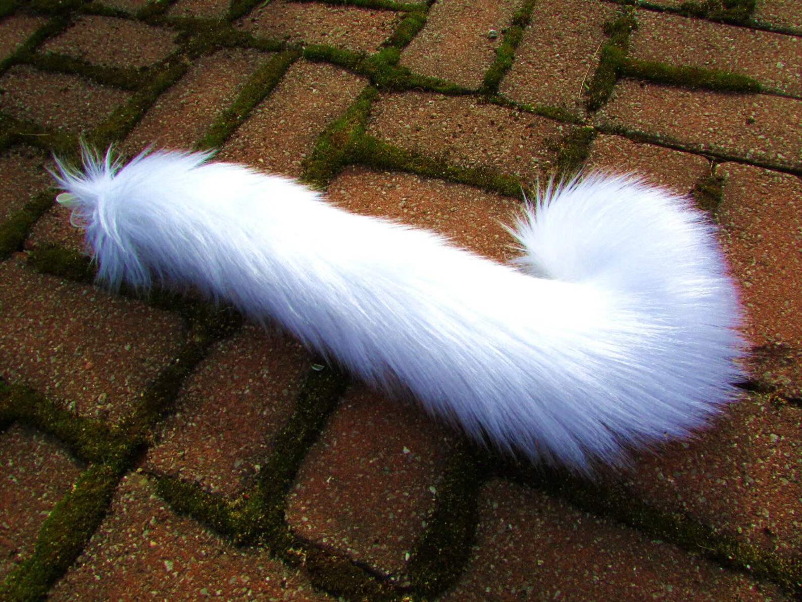 Пушистые хвосты кошек фото Any Color Fluffy Furry Cat Tail Cosplay Fully Plush Etsy