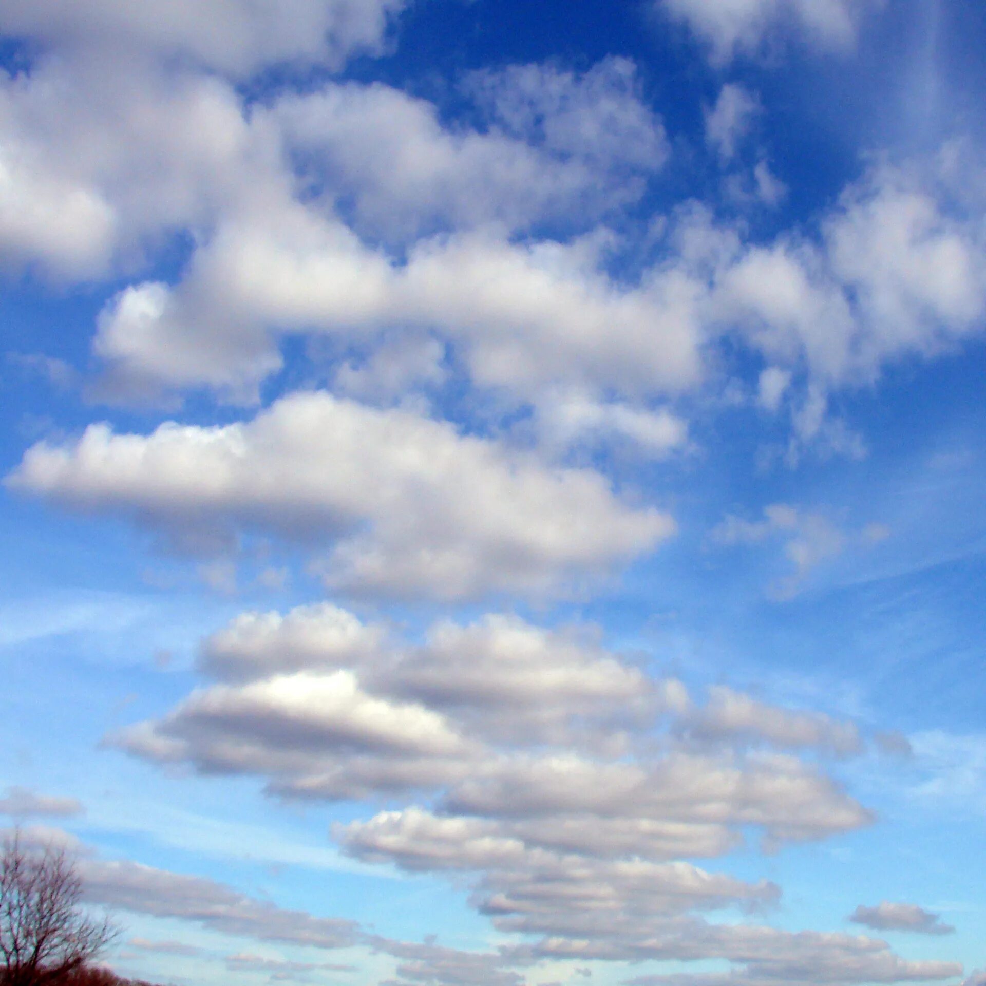 Пушистые облака фото Cloud day