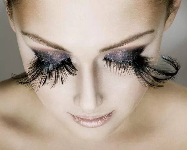 Пушистые ресницы фото Loathe or Love: Feather Eye Lashes Wimpern, Beautiful, Federn