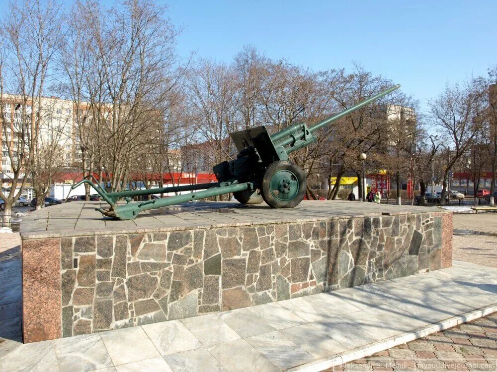 Пушка ул пушкина 25 фото ЗИС-2 в Туле ru-memorials Дзен