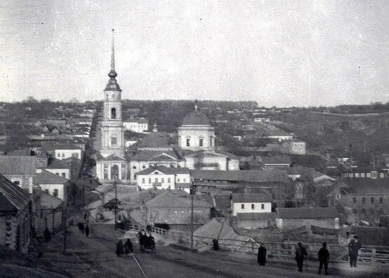 Пушкарская слобода елец история фото Архивный кадр. Вид на район Черная Слобода. 2023 Мы из Ельца ВКонтакте