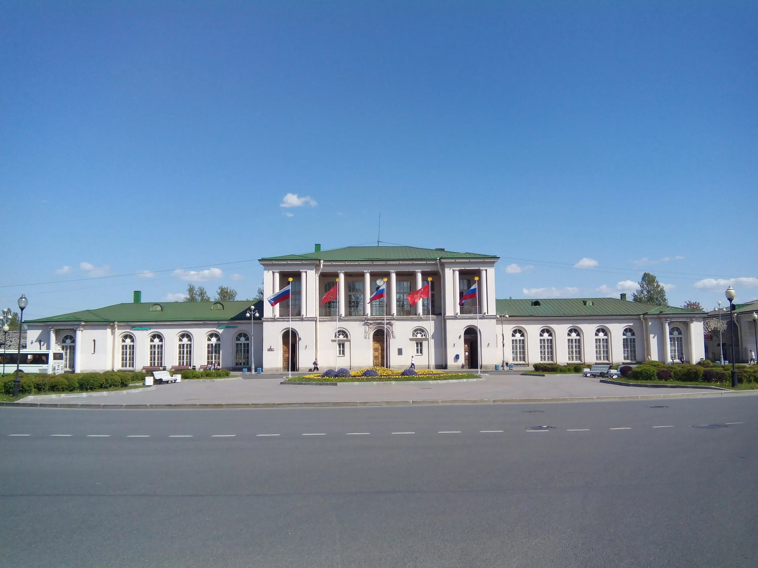 Пушкин вокзал фото Photo: Tsarskoe Selo Railway Station, landmark, attraction, Pushkin, Privokzalna