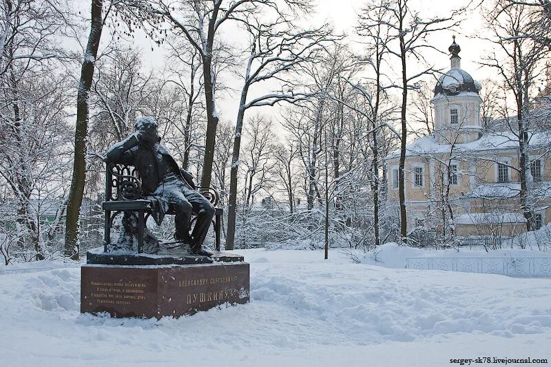 Пушкин зимой фото Пушкин в снегу. - путешествия и прочее - LiveJournal