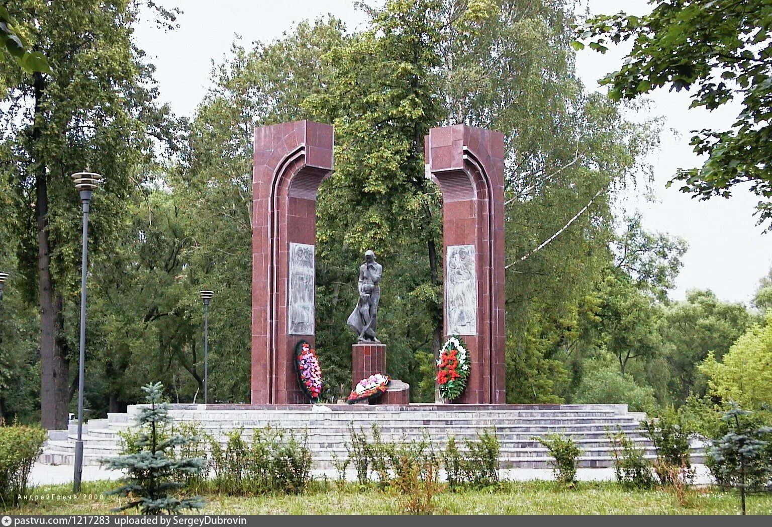 Пушкино памятники фото Мемориал скорбящая мать - Retro photos