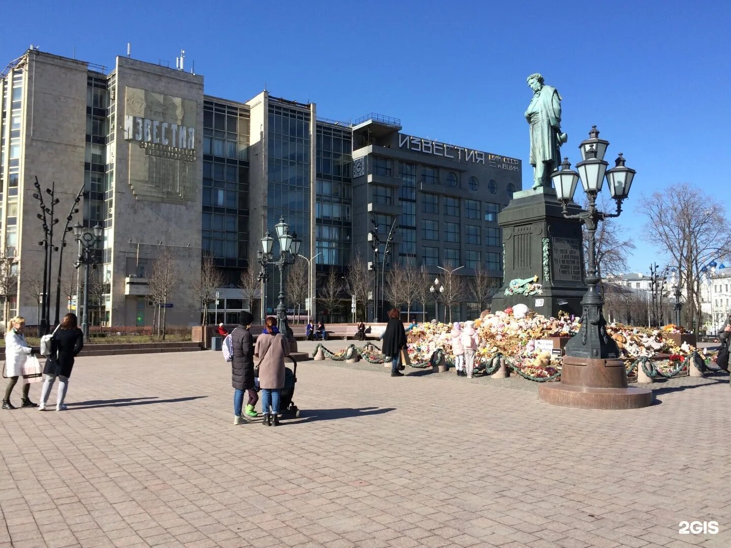 Пушкинская площадь фото Памятник А.С. Пушкину, Москва - 2ГИС