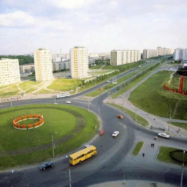 Пушкинская ул притыцкого 19а минск фото 1977 год. Вид на перекресток проспекта Пушкина и улицу Притыцкого. 2022 МИНСК ФО