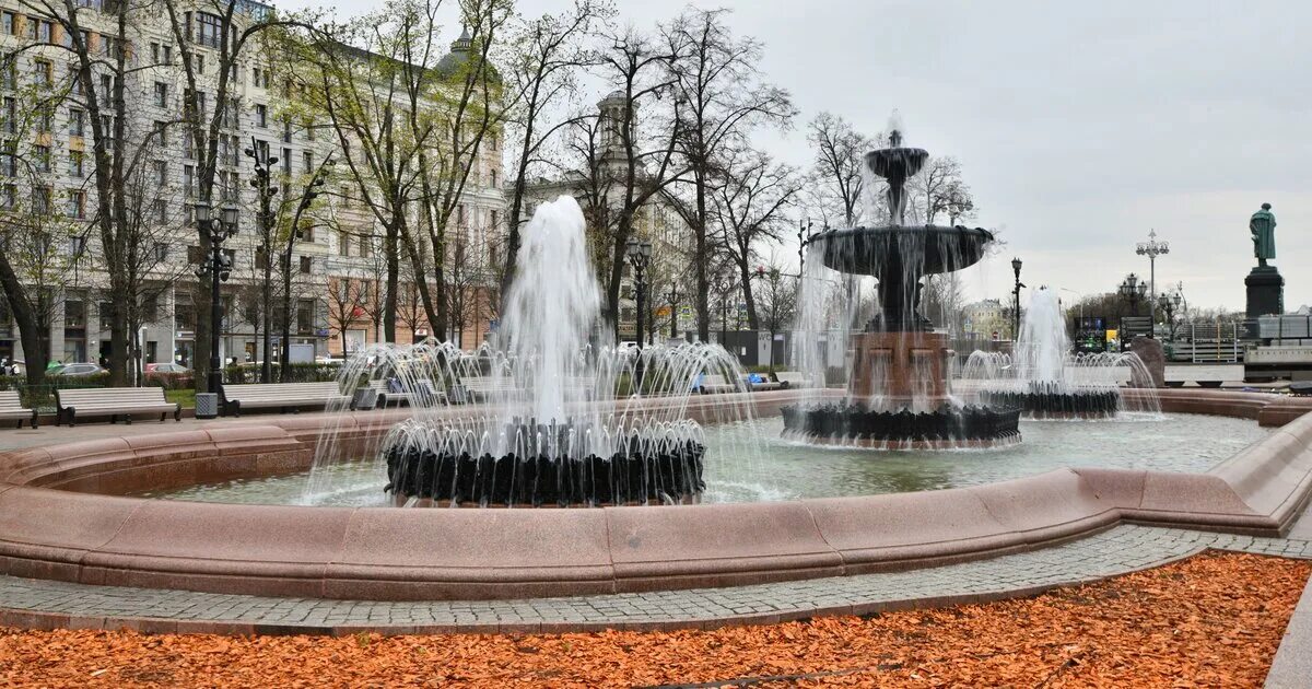 Пушкинский город фото Фонтан "Пушкинский" в Москве капитально отремонтируют - Москва 24, 26.02.2022