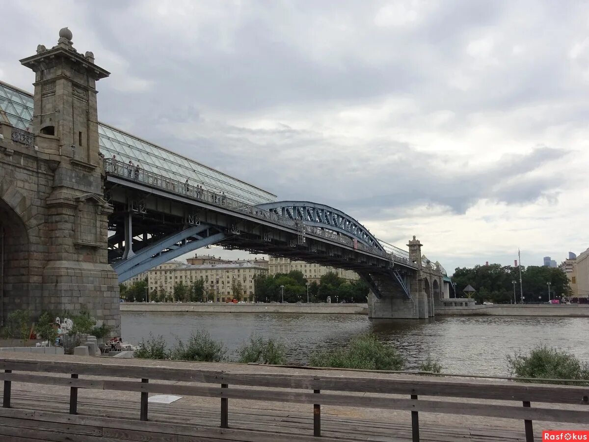 Пушкинский мост в москве фото Фото: Андреевский (Пушкинский) мост.. Наталья Цыганова. Город - Фотосайт Расфоку