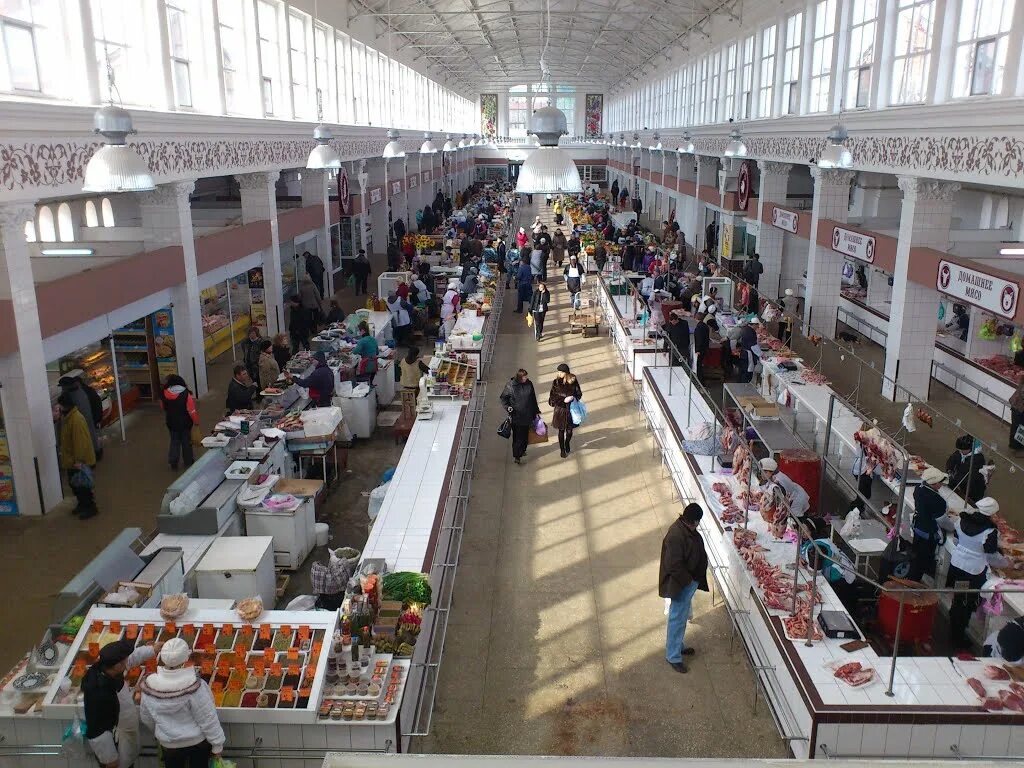 Пушкинский центральный рынок фото Молочный ряд (Марина Барщевская) / Стихи.ру