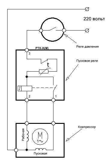 Пусковое реле p1 для холодильника схема подключения 103n0021 схема подключения к компрессору