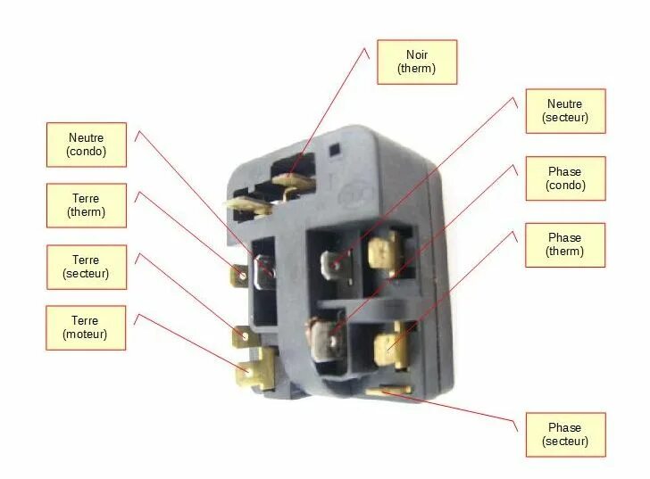 Пусковое реле qp2 15 dx схема подключения Схема qp3 12a