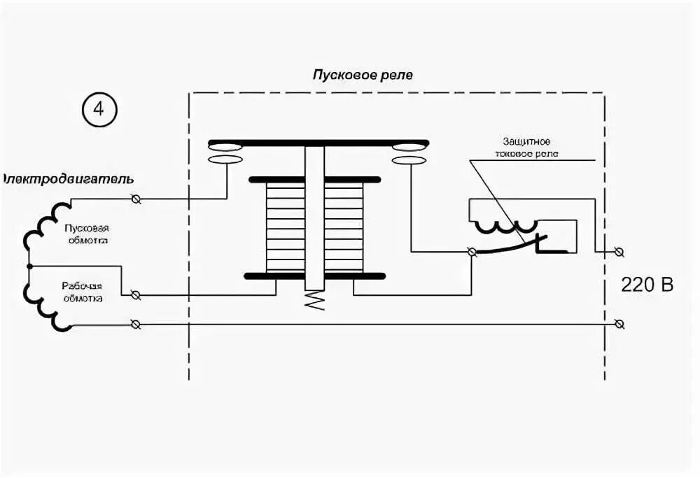 Пусковое реле ртк х м схема подключения Схема реле ртк х холодильника