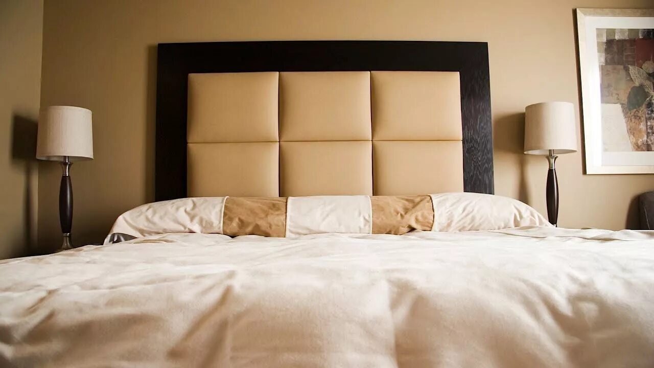 Пустая кровать фото Headboard Ideas for Queen-Size Beds Interior Design - YouTube