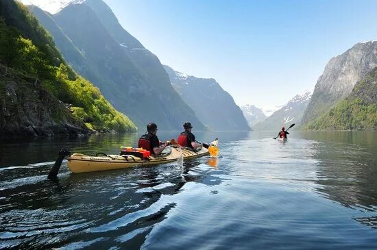 Путешествия по реке по фото Каякинг в Гудвангене - отзыв о Njord - Seakayak and Wilderness Adventure, Флам, 