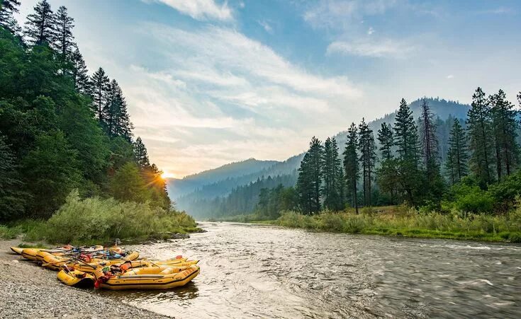 Путешествия по реке по фото A ride on the Klamath River, 100 years dammed Klamath river, Pacific coast road 