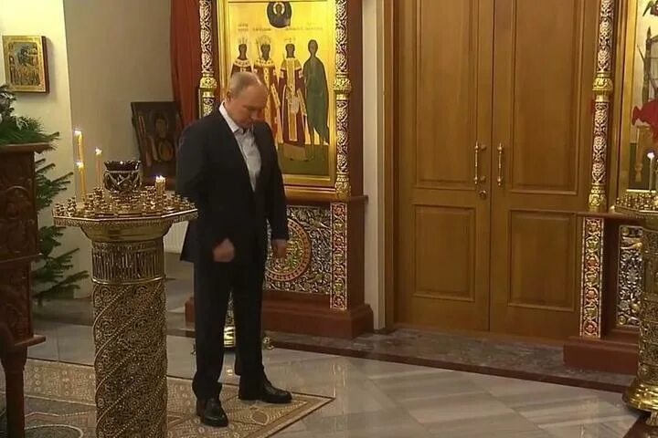 Путин ново огарево фото Путин на Рождество остался в своей рабочей резиденции - МК