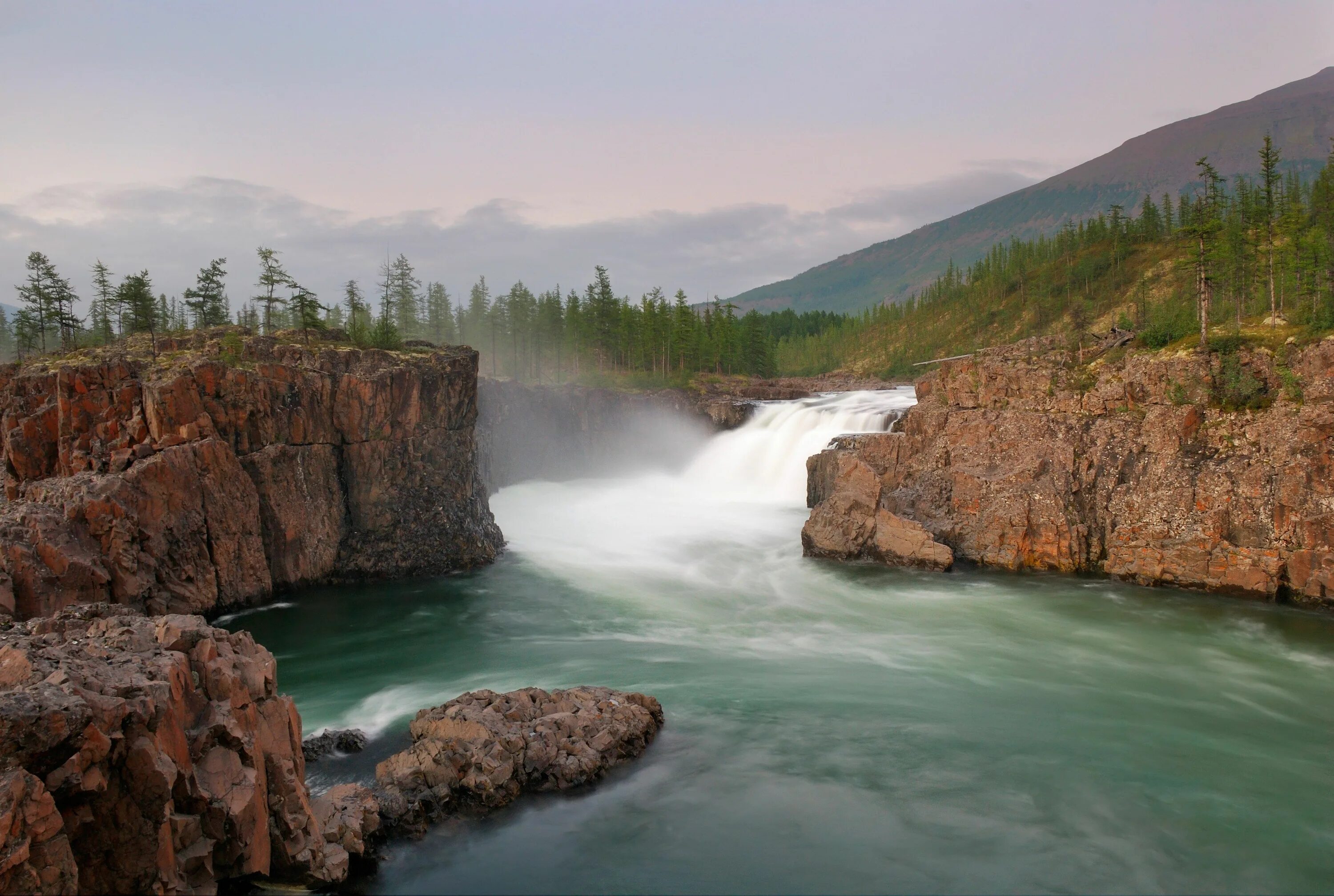 Путоранский заповедник фото The Making of the Siberian Traps Nearly Ended All of Life on Earth Waterfall, Wo