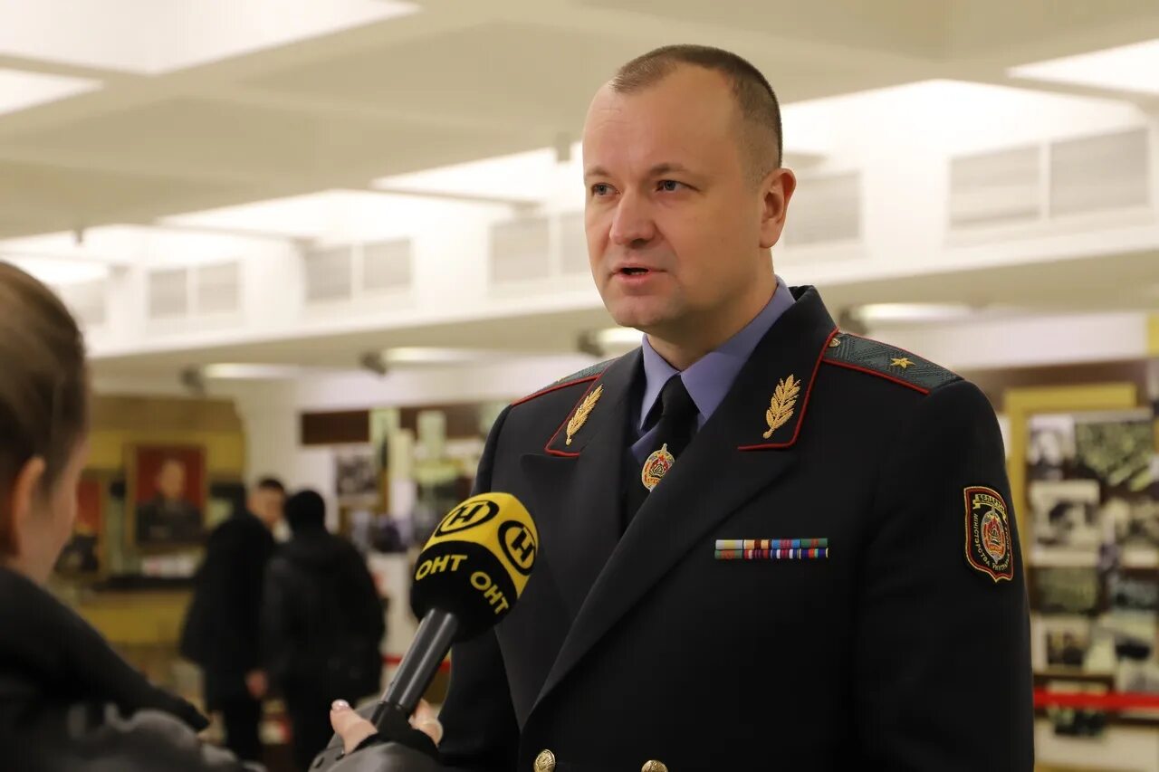 Пузиков генерал майор фото Chief of the Academy of the Ministry of Internal Affairs, Major General of Polic