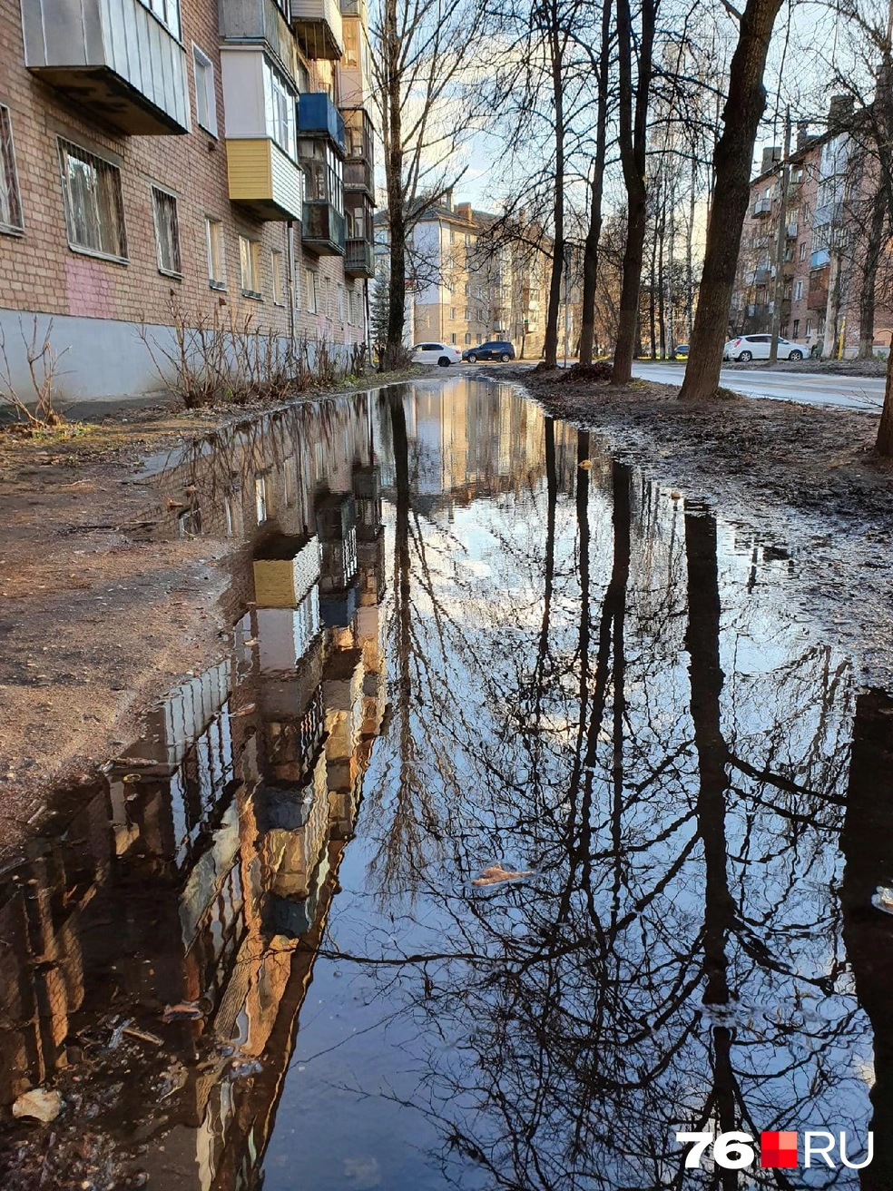 Пятерка ярославль фото Коричневый Ярославль: как город утопает в лужах и грязи шокирующие кадры грязных