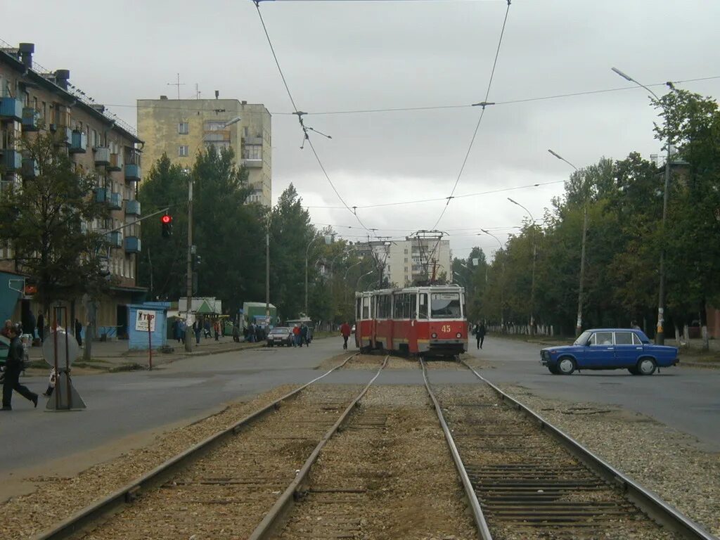 Пятерка ярославль фото Ярославль, 71-605 (КТМ-5М3) № 45; Ярославль - Ремонты путей - Фото - Городской э