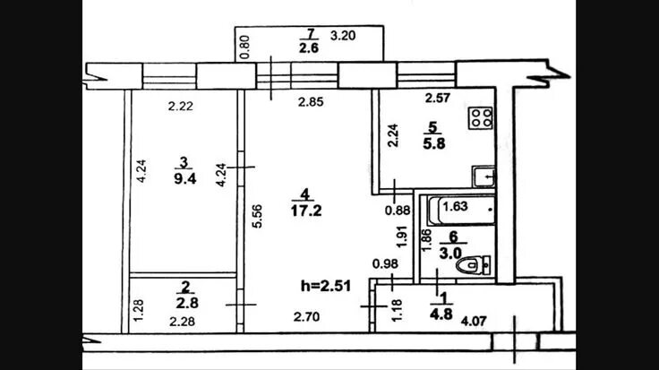 Пятиэтажка планировка 2 комнатной квартиры Pin by Natali on План Diagram, Visualizations, Floor plans