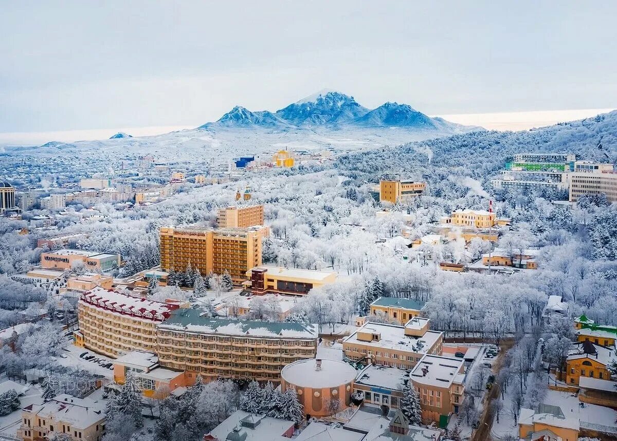 Пятигорск фото города 2024 5 мест России с самой красивой зимой Смородина: Смотри Родину Дзен