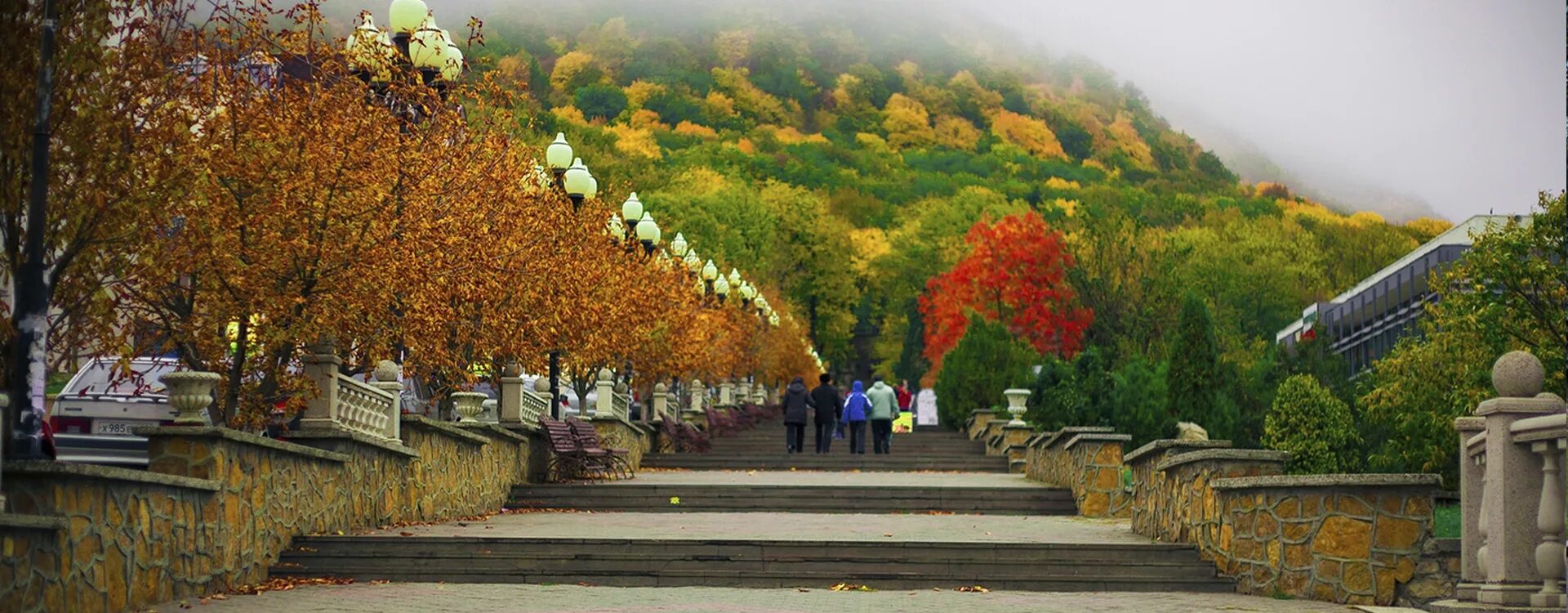 Пятигорск в октябре фото Парк г. Железноводска фото Железноводск цены на 2024 год с лечением официальный 