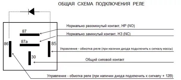 Пятиконтактное реле 12в схема подключения Распиновка пятиконтактного: найдено 88 изображений