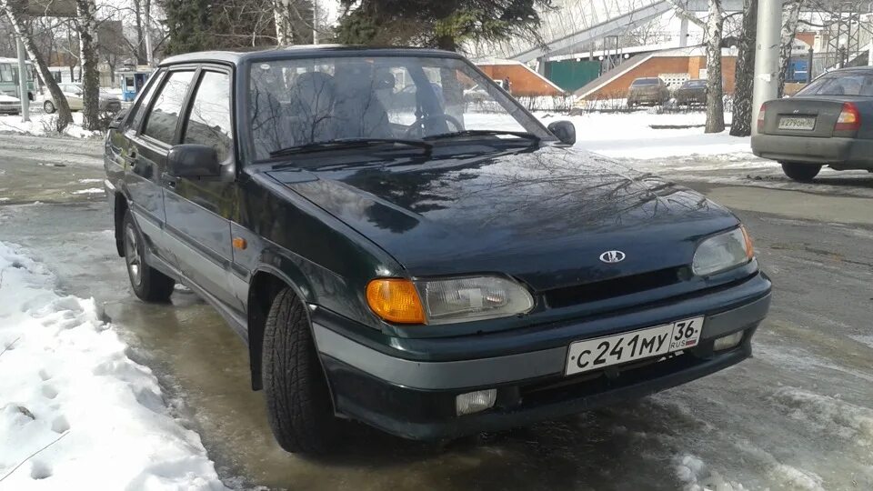 Пятнашка машина фото Lada 2115 1.5 бензиновый 2001 на DRIVE2