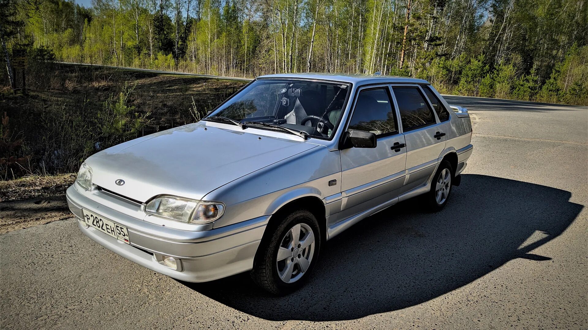 Пятнашка машина фото Lada 2115 1.6 бензиновый 2008 Снежная королева на DRIVE2