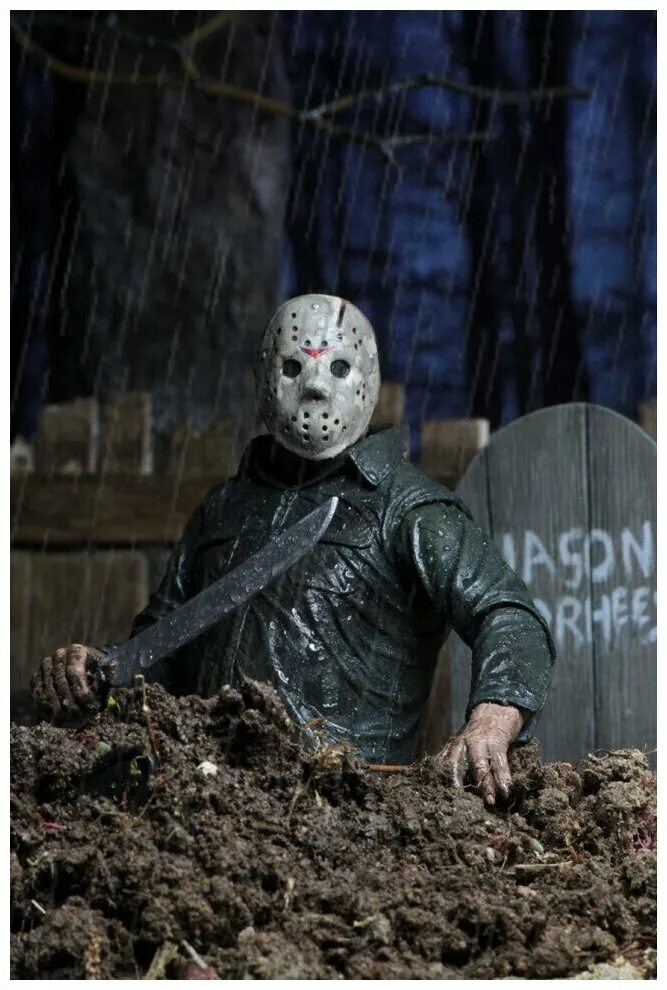 Пятница 13 фото Игрушка Джейсон. Friday the 13th Part 5 Ultimate Jason (20см.) - купить в интерн