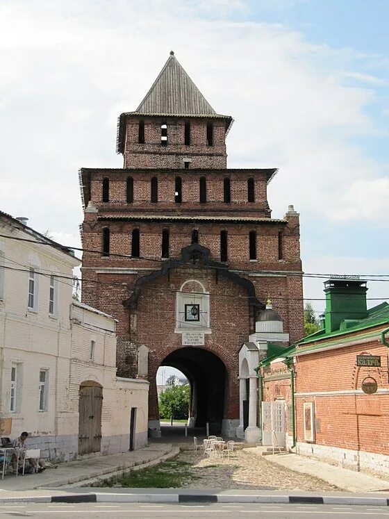 Пятницкие ворота в коломне фото Пятницкие ворота (Коломна) - Википедия