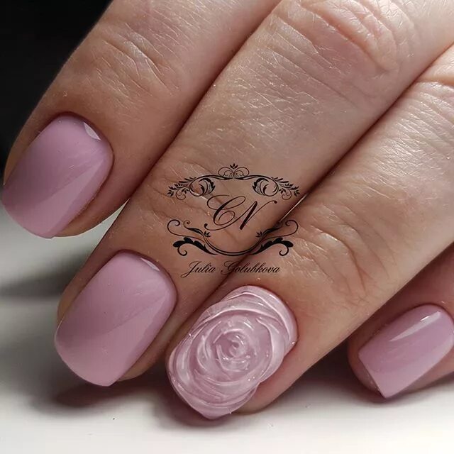 Пыльная роза маникюр на короткие МАНИКЮР ПЕДИКЮР КУРСЫ МОСКВА (@crazynails_studio) * Zdjęcia i filmy na Instagram